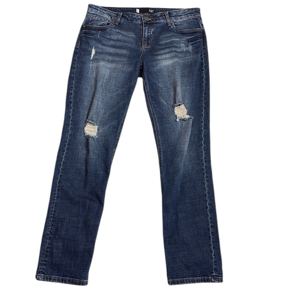 Kut from the Kloth Denim - Kut From The Kloth Catherine Boyfriend Ditressed Jeans Size 10